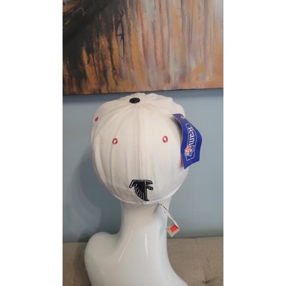 Vintage Atlanta Falcons Annco Double Logo Fitted Hat 6 7/8 – Made in USA – Team - Picture 3 of 7